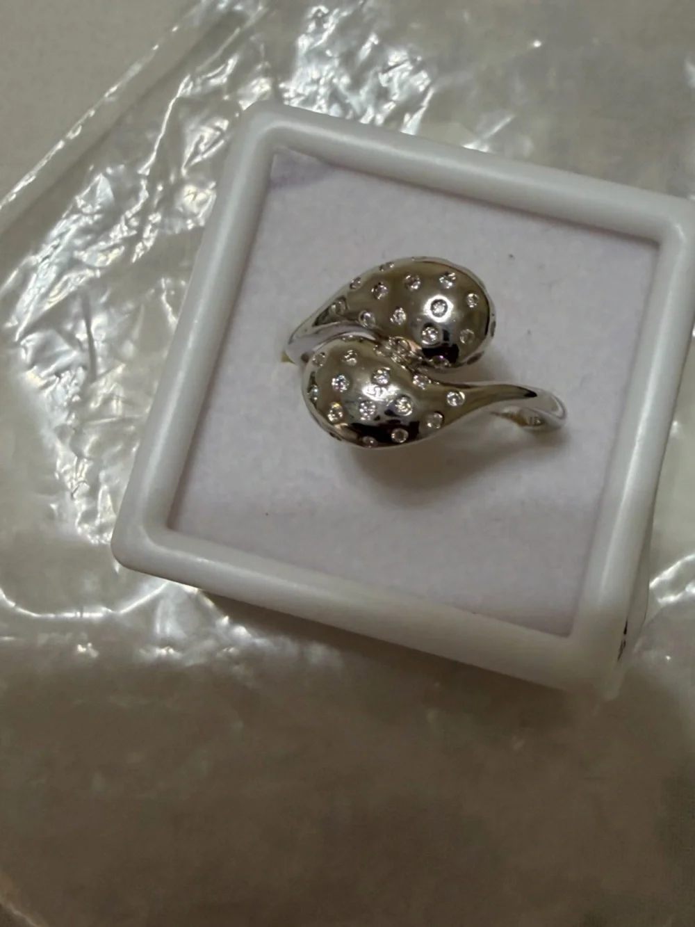 MOISSANITE 0.228CT RING
